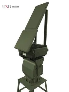 Anti-drone system with 3km detection range, 360 degree monitoring and RF neutralization for comprehensive drone defense