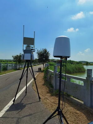 RF Sensor Drone Detection System with 360 Degree Detection 3 Kilometer Range and Passive RF Detection