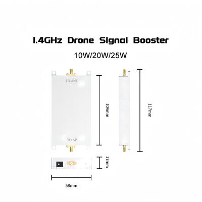 20W Output Power 1.4GHz High-Performance Drone Signal Amplifier and Wireless Signal Extender Booster Module