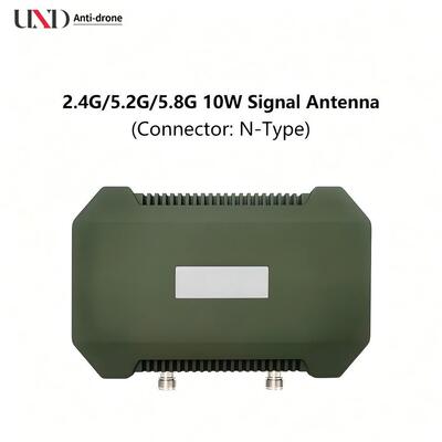 10W Output Power Tri-Band 2.4G/5.2G/5.8G Drone Signal Booster with 8000mAh Battery for FPV Signal Extender
