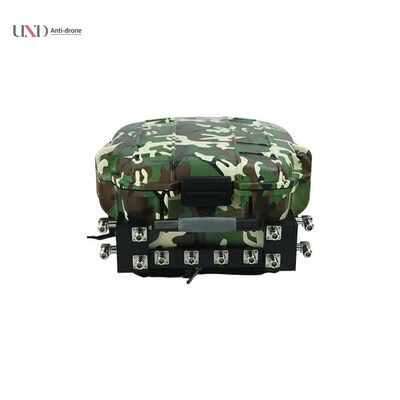 Portable Backpack Drone Jammer and Detector with 2 km Detection Range and 400MHz-6GHz Frequency Coverage