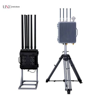 2Km - 8Km Drone Detection Systems Fixed Positioning Drone Frequency Blocker
