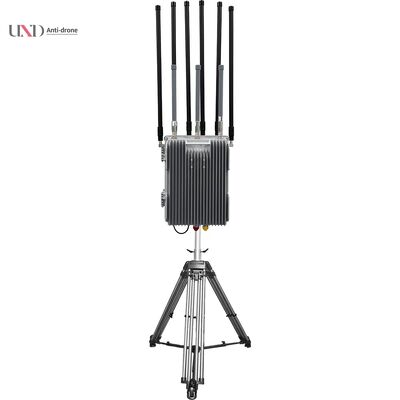 Integrated Drone Jammer and Detection System with 1-5km Detection Range 1-3km Jamming Range and Omnidirectional Antenna