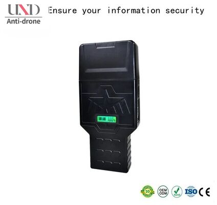 Portable Cell Phone Signal Jammer with 16 Antennas and LCD Display for 25 Meters Jamming Distance