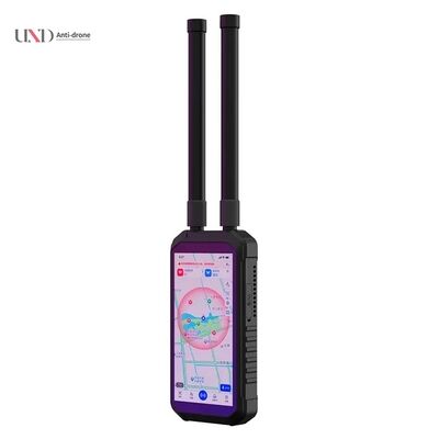 Handheld 1-3km 600MHz-6GHz Drone Detector and UAV Detection Equipment with Portable FPV Signal Detection