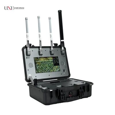 10km Detection Range Multi-Frequency Coverage Portable Suitcase Drone Detector and UAV Detection Device