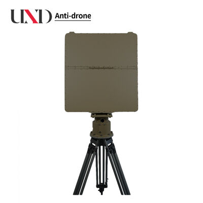 X Band Drone Detection Radar 8KM - 15KM Anti Drone Radar 360 Azimuth Coverage